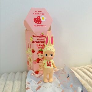 Sonny Angel Strawberry Love Rabbit